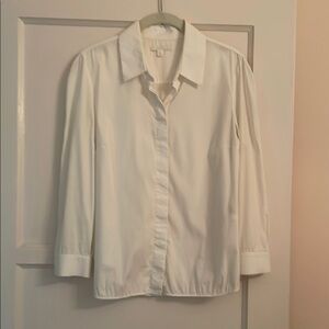 COS White Button Down Shirt